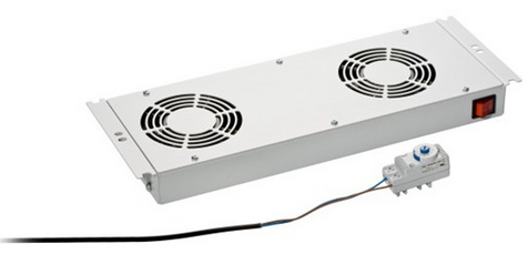 Dachlüftereinheit mit 2, 4 und 6 Lüfter zur Deckenmontage. 19 Zoll-Tec GmbH